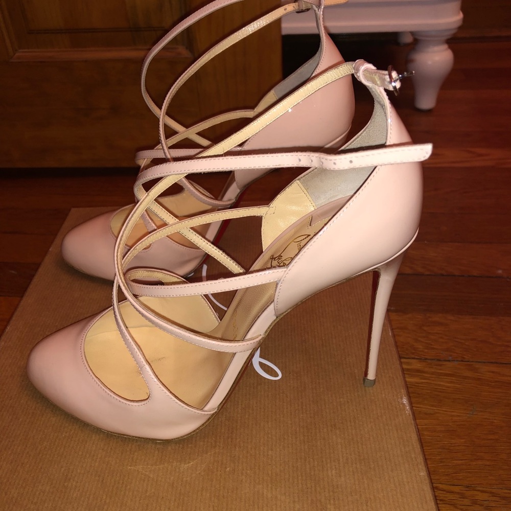 REAL AUTHENTIC LOUBOUTINS WORN ONLY ONCE